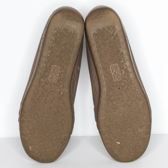 SAS Women's Comfort Shoes Handsewn USA Loafers Lace Up Tan NO SIZE | AI - Picture 6 of 6